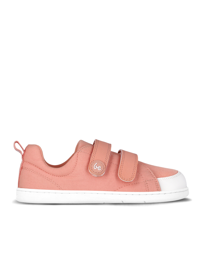 Load image into Gallery viewer, Kids barefoot sneakers Be Lenka Canvi Preschool - Coral Pink