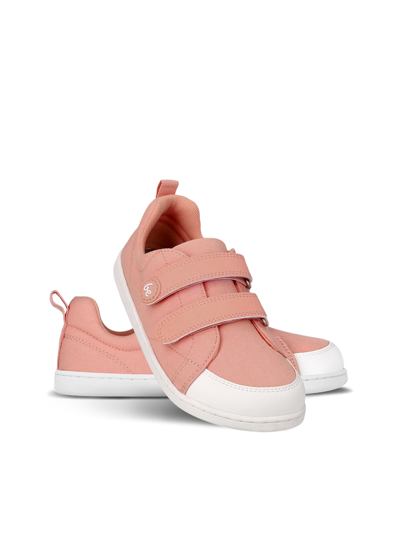 Load image into Gallery viewer, Kids barefoot sneakers Be Lenka Canvi Preschool - Coral Pink
