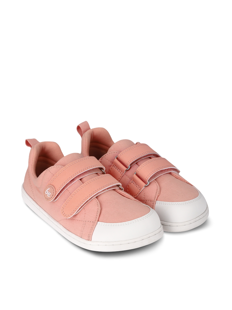 Load image into Gallery viewer, Kids barefoot sneakers Be Lenka Canvi Preschool - Coral Pink