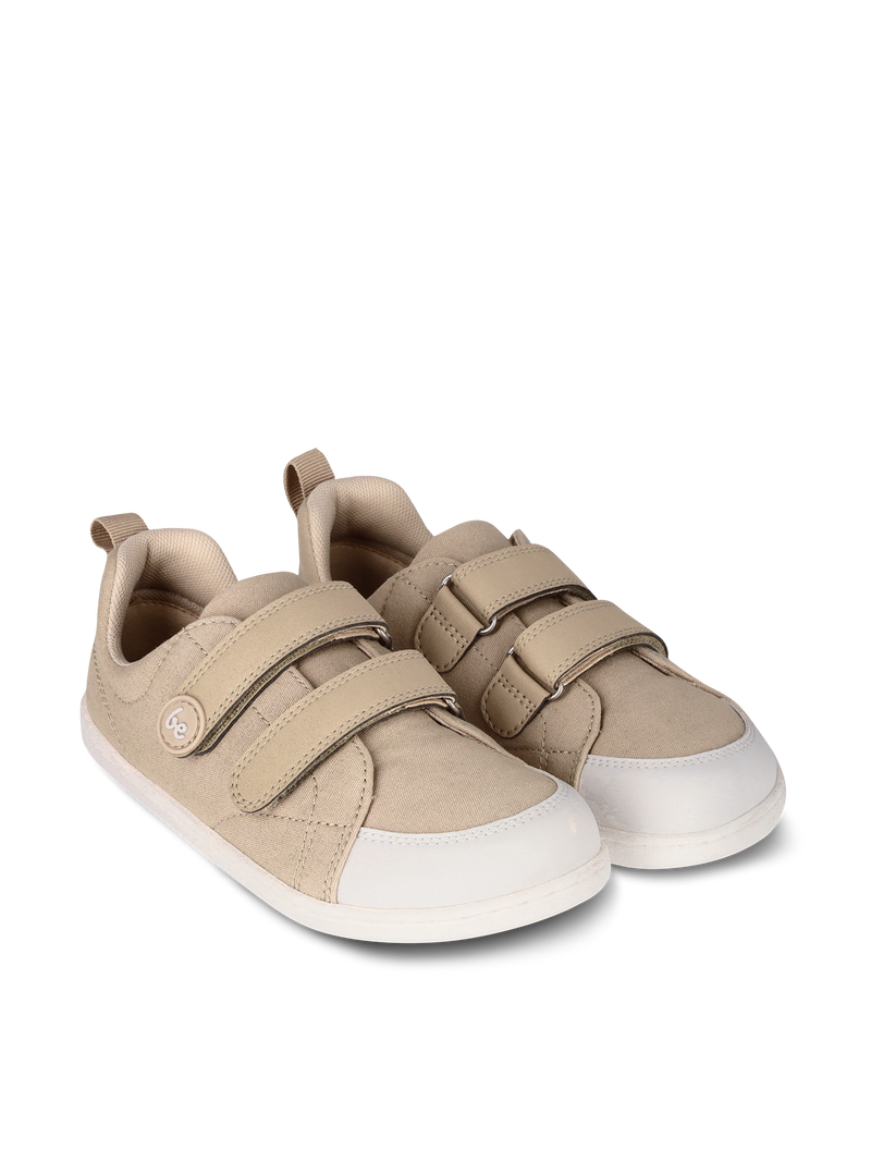Load image into Gallery viewer, Kids barefoot sneakers Be Lenka Canvi Preschool - Light Brown