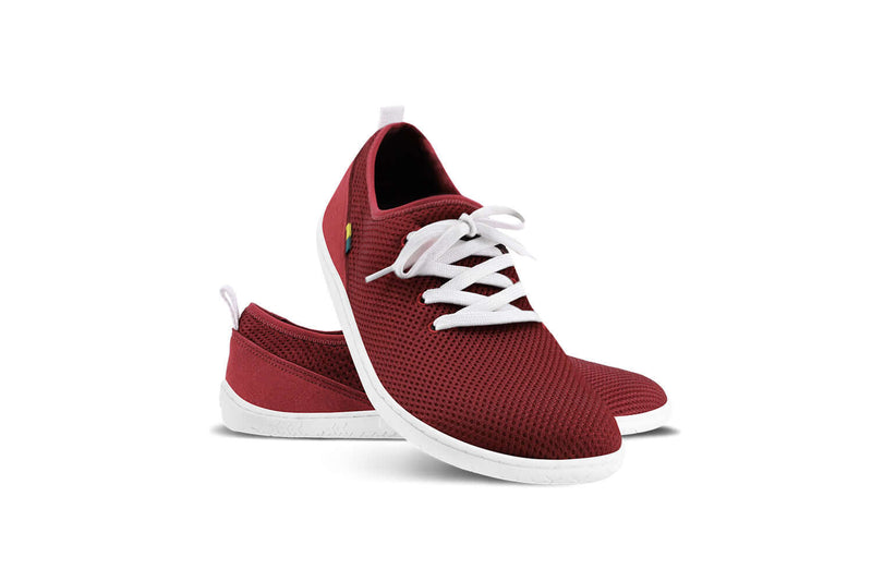Load image into Gallery viewer, Eco-friendly Barefoot Sneakers Be Lenka Dash - Wine Red