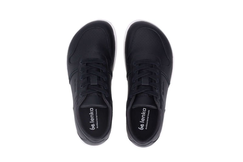Load image into Gallery viewer, Be Lenka Echo black & white barefoot sneakers, unisex, offering maximum comfort for city strolls.