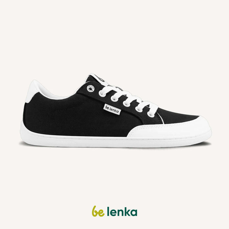 Load image into Gallery viewer, Eco-friendly Barefoot Sneakers Be Lenka Rebound - Black & White