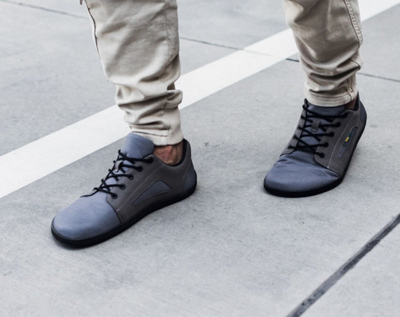 Load image into Gallery viewer, Eco-friendly Barefoot Sneakers - Be Lenka Whiz - Grey