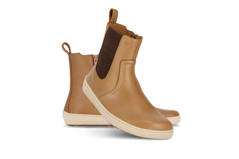 Load image into Gallery viewer, Be Lenka Allure Barefoot Boots - Light Cognac Women's