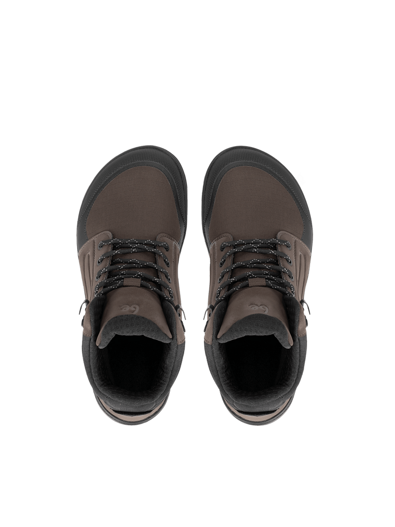 Load image into Gallery viewer, Be Lenka ArcticEdge Barefoot Boots – Dark Brown Waterproof