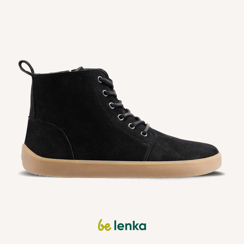 Load image into Gallery viewer, Eco-friendly Barefoot Shoes Be Lenka Atlas - Matt Black