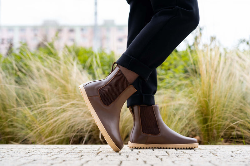 Load image into Gallery viewer, Barefoot Boots Be Lenka Glam - Milk Chocolate