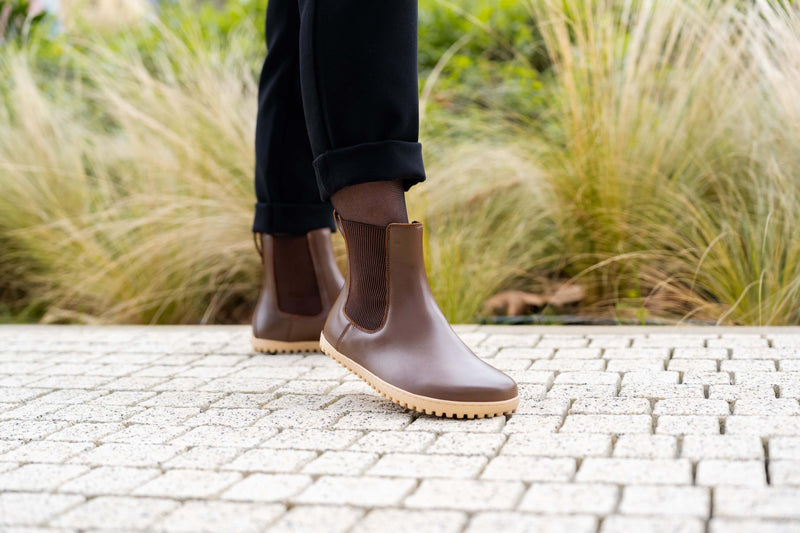 Load image into Gallery viewer, Barefoot Boots Be Lenka Glam - Milk Chocolate