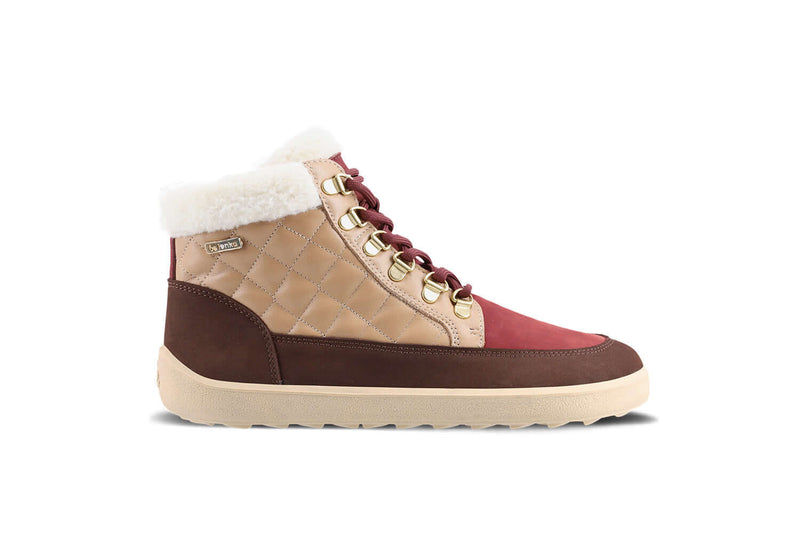 Load image into Gallery viewer, Eco-friendly Barefoot Boots Be Lenka Olivia - Brown & Burgundy