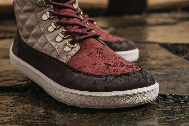 Load image into Gallery viewer, Eco-friendly Barefoot Boots Be Lenka Olivia - Brown & Burgundy