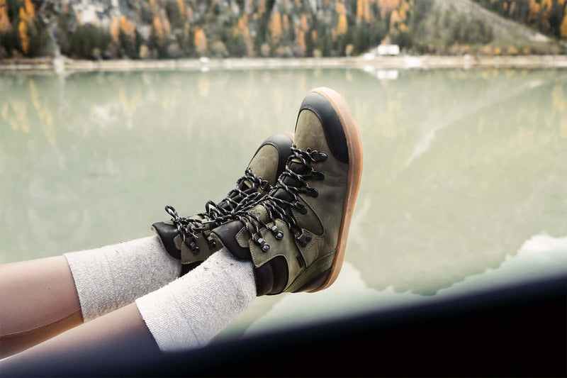 Load image into Gallery viewer, Eco-friendly Barefoot Shoes Be Lenka Ranger 2.0 - Army Green