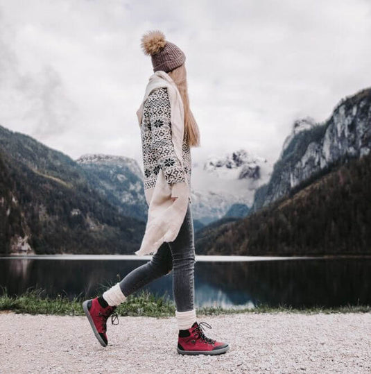 Eco-friendly Barefoot Shoes Be Lenka Ranger 2.0 - Red