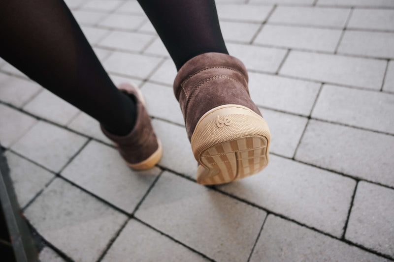 Load image into Gallery viewer, Barefoot Shoes - Be Lenka - Synergy - Fleece - Chocolate & Beige