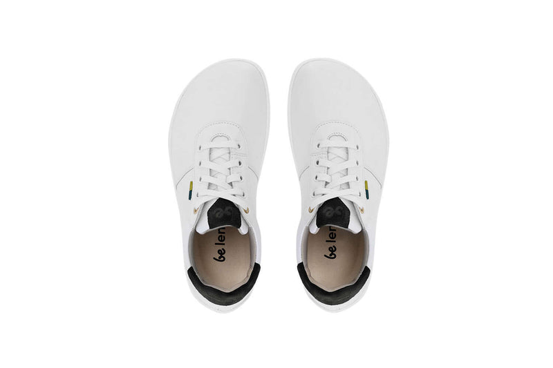 Load image into Gallery viewer, Eco-friendly Barefoot Shoes - Be Lenka - Royale - White & Black