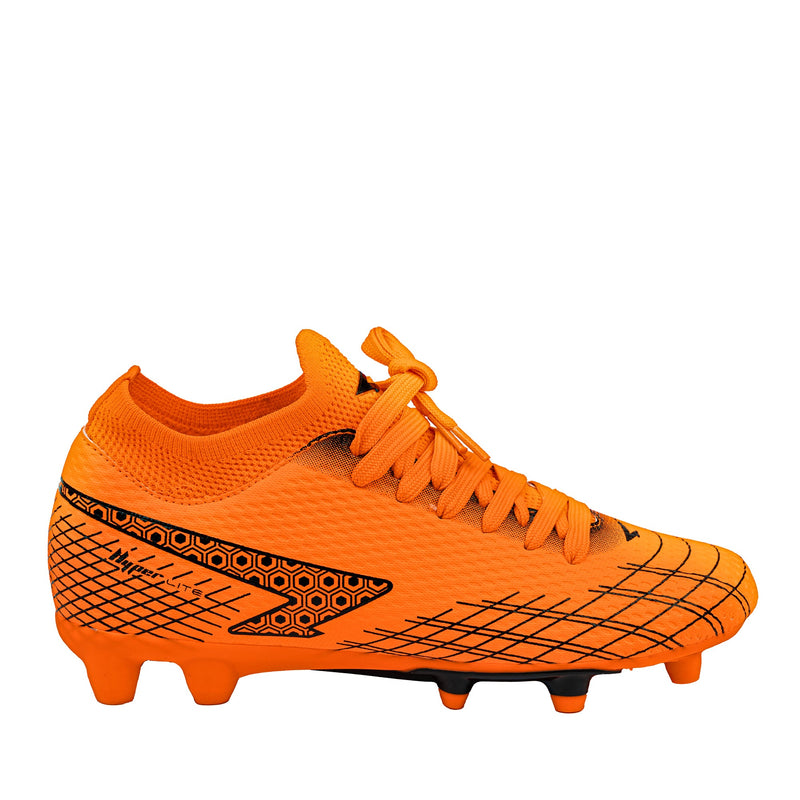 Load image into Gallery viewer, Blast Adult's Football Sock Boots - Orange/Black