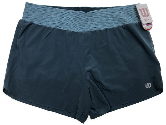 Load image into Gallery viewer, WILSON Womens Sporty Shorts 3" Inseam Tennis Gym Sports - Blue Mirage