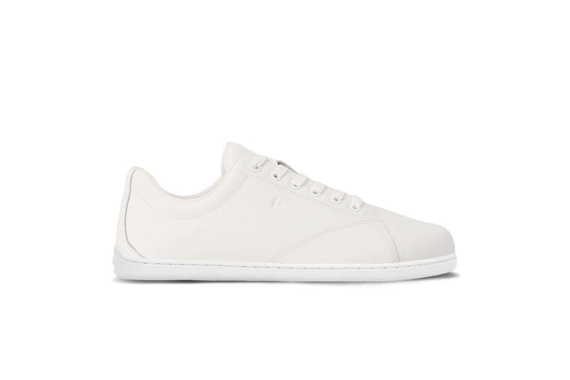 Load image into Gallery viewer, Be Lenka Core barefoot sneakers in all white, featuring minimalist design and leather material, perfect for everyday wear.