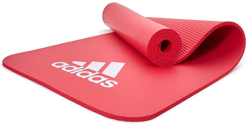 Load image into Gallery viewer, Adidas Fitness Mat 7mm Exercise Training Floor Gym Yoga Judo Pilates - Red
