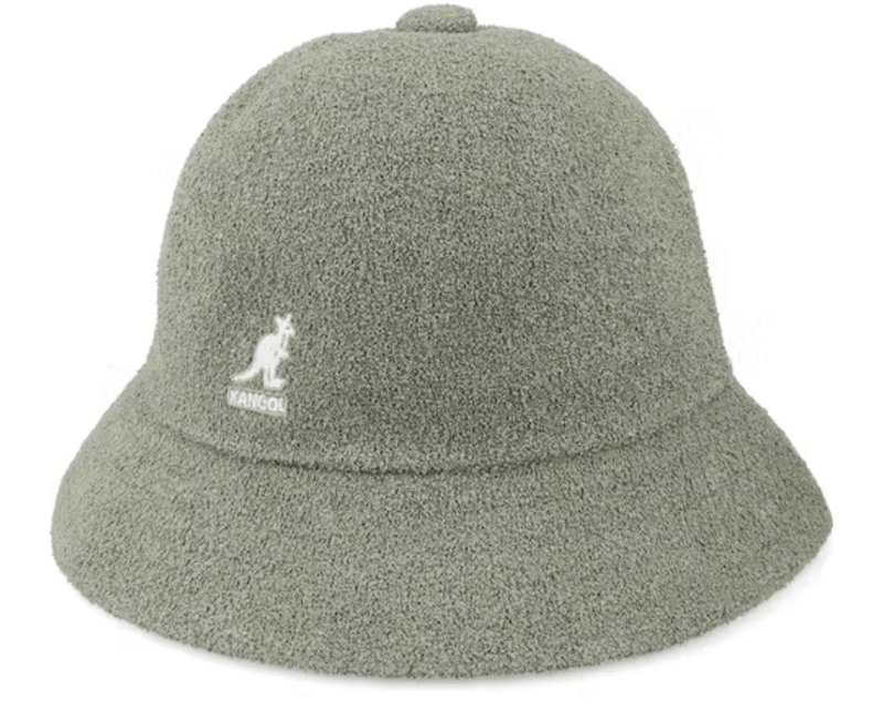 Load image into Gallery viewer, Kangol Wool Casual Unisex Bucket Hat Warm Winter Autumn Cap - Oil Green