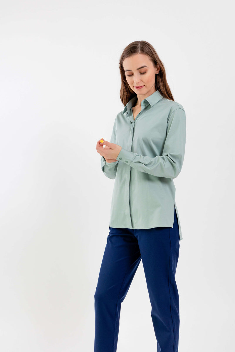 Load image into Gallery viewer, Women's Shirt Be Lenka Essentials - Pistachio Green