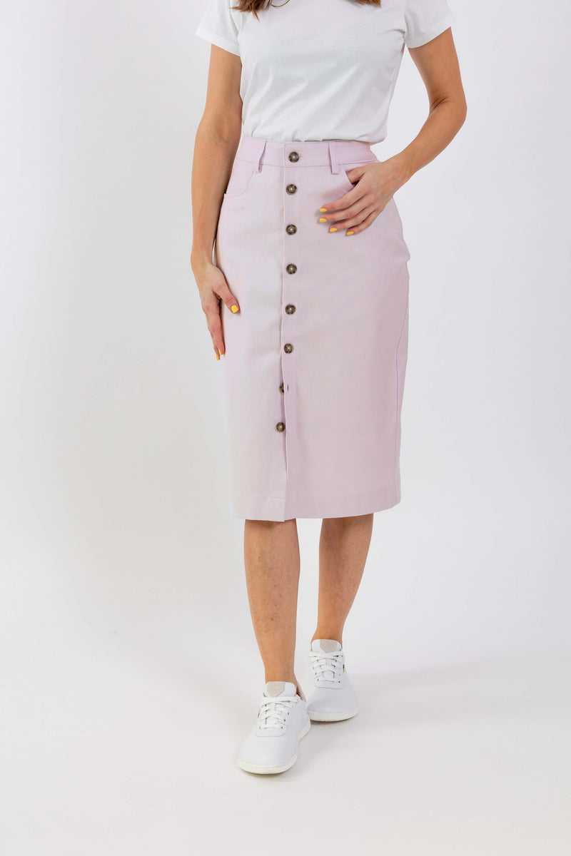 Load image into Gallery viewer, Women's Midi Skirt Be Lenka Essentials - Light Lilac