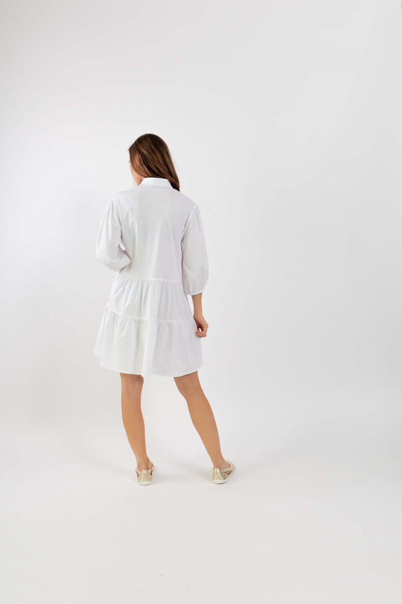 Load image into Gallery viewer, Women's Shirt Dress Be Lenka Essentials - White