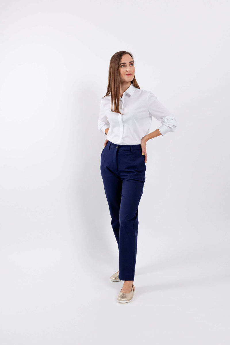 Load image into Gallery viewer, Women's Pants Be Lenka Essentials - Navy