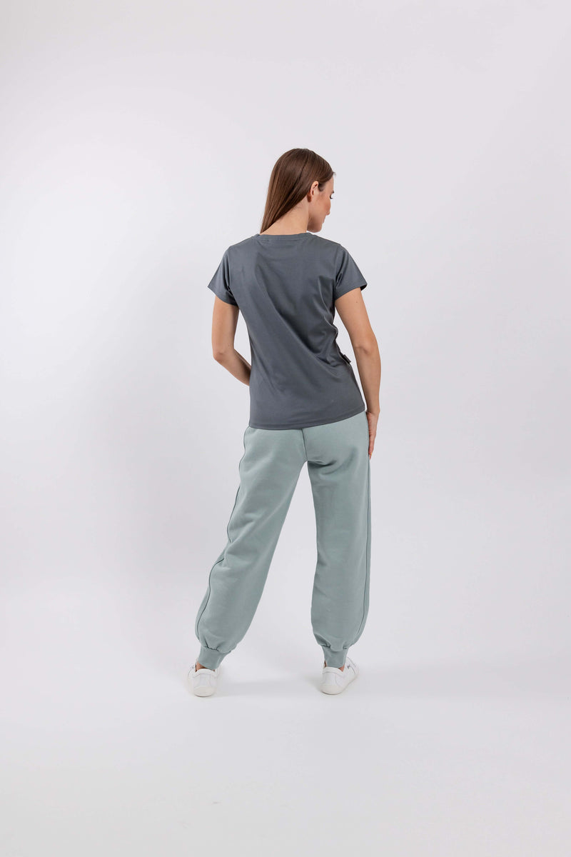 Load image into Gallery viewer, Women's Round Neck t-shirt Be Lenka Essentials - Grey