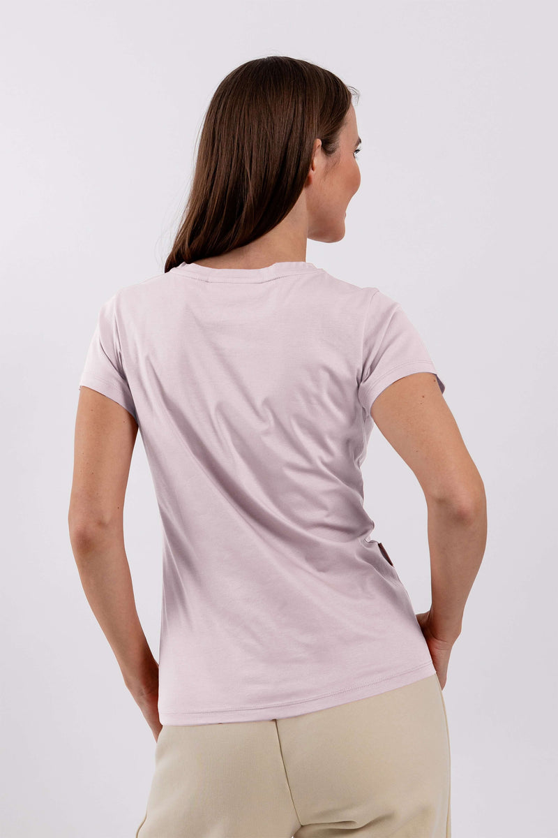 Load image into Gallery viewer, Women's Round Neck T-shirt Be Lenka Essentials - Powder Pink