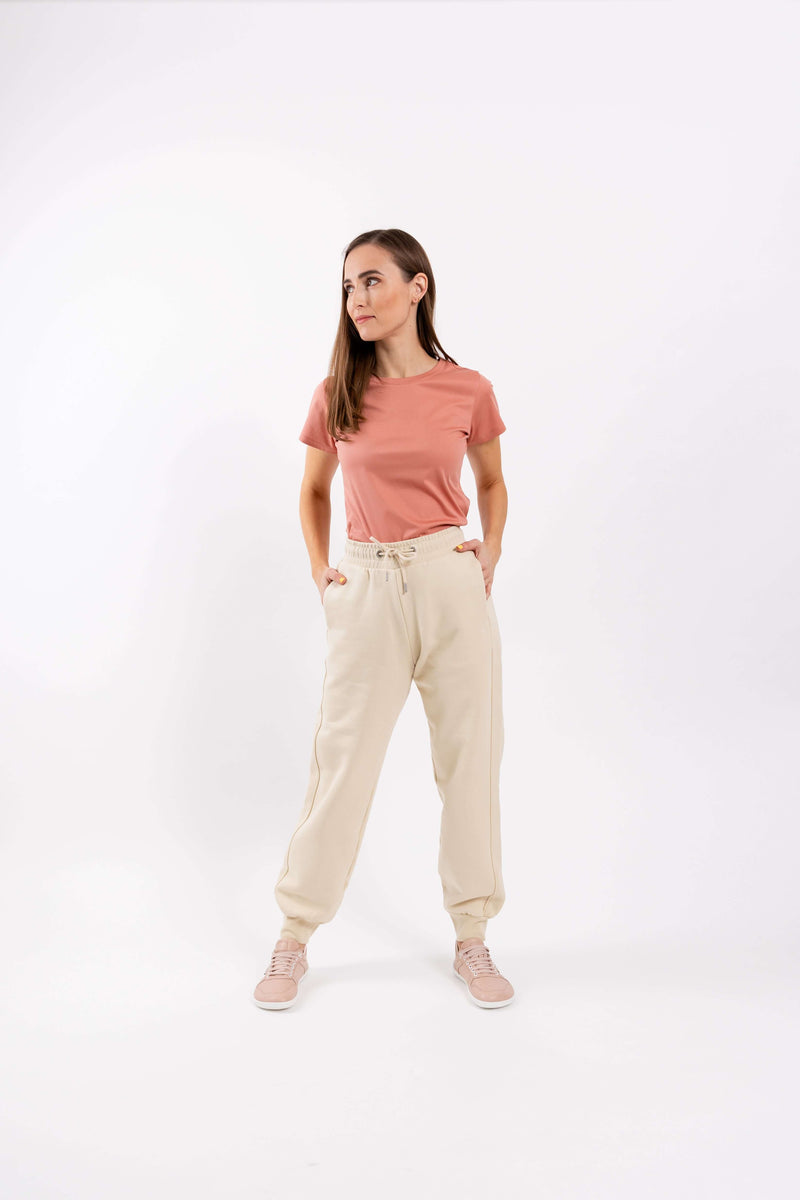 Load image into Gallery viewer, Women's Round Neck t-shirt Be Lenka Essentials - Salmon Pink