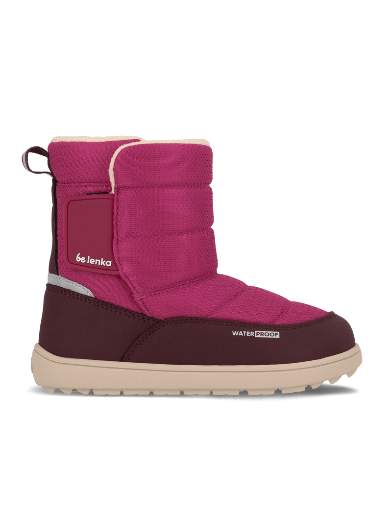 Load image into Gallery viewer, Be Lenka Ailo Junior Kids Barefoot Snow Boots - Berry