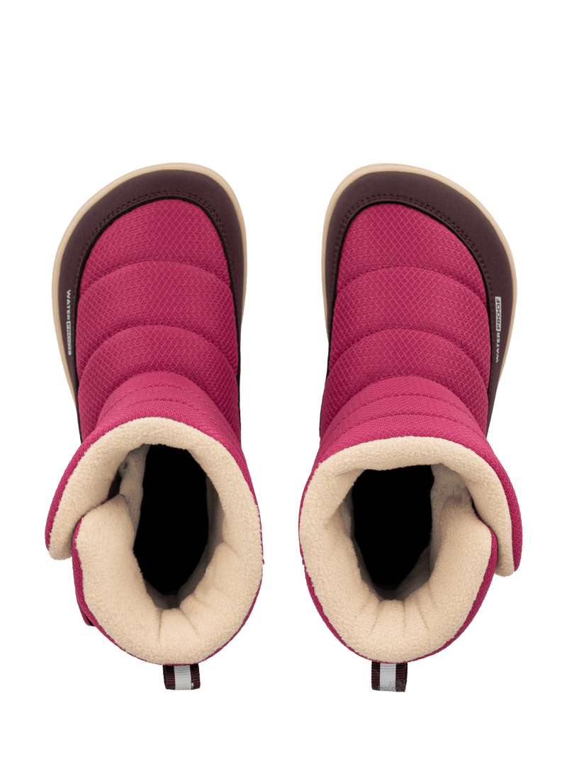 Load image into Gallery viewer, Be Lenka Ailo Preschool Kids Barefoot Snow Boots – Berry