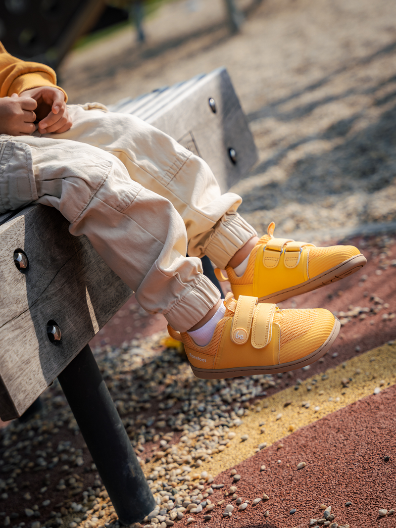Load image into Gallery viewer, Kids barefoot sneakers Be Lenka Bounty Kids - Yellow