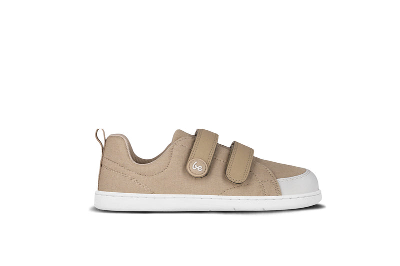 Load image into Gallery viewer, Kids barefoot sneakers Be Lenka Canvi Preschool - Light Brown