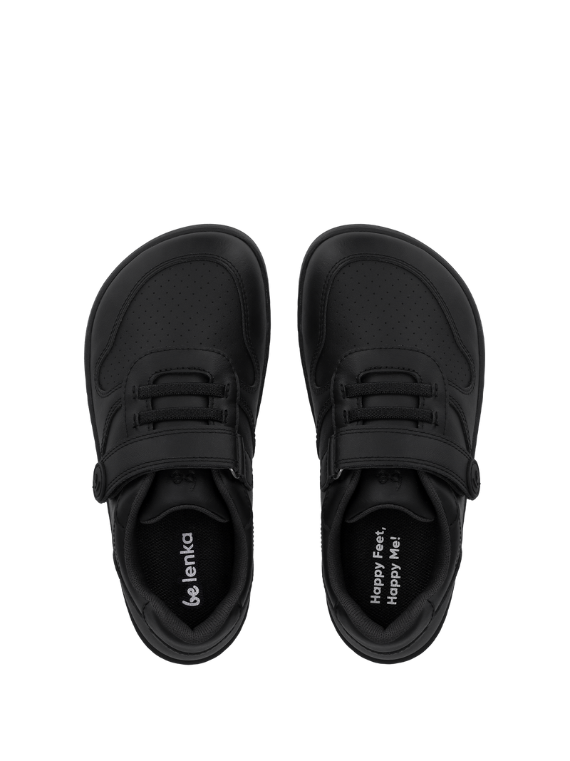 Load image into Gallery viewer, Kids barefoot sneakers Be Lenka Scoot Kids - All Black