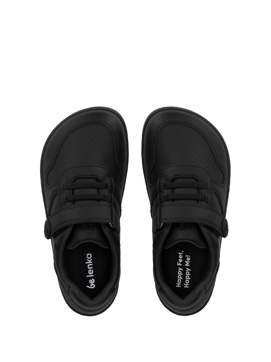 Kids barefoot sneakers Be Lenka Scoot Kids - All Black
