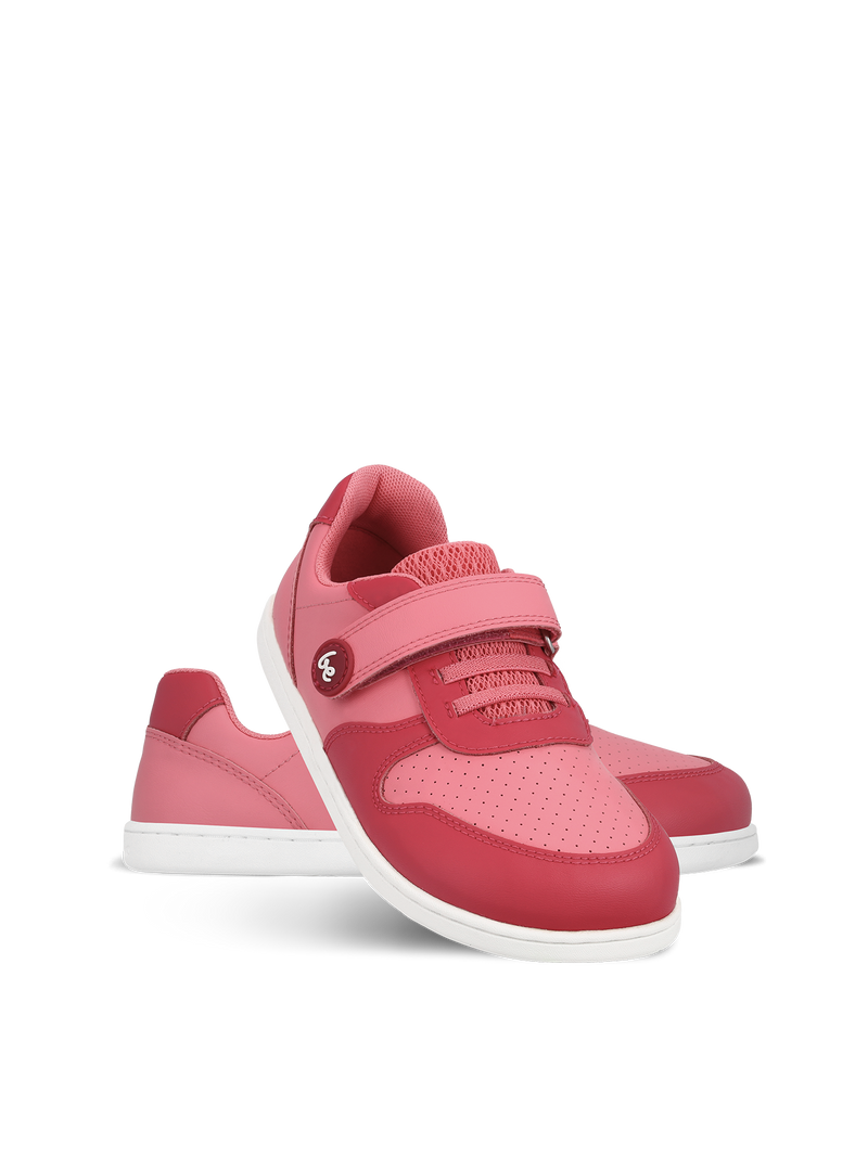 Load image into Gallery viewer, Kids barefoot sneakers Be Lenka Scoot Kids - Light & Dark Pink
