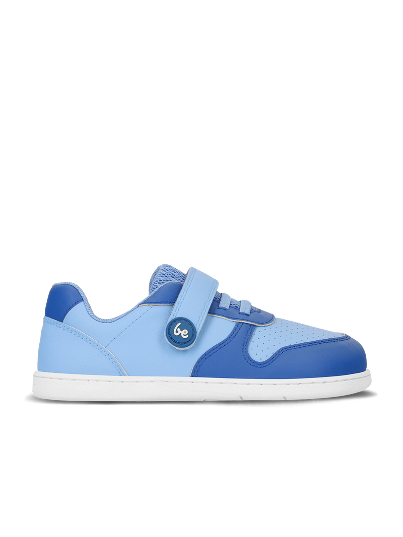 Load image into Gallery viewer, Kids barefoot sneakers Be Lenka Scoot Kids - Light & Royale Blue