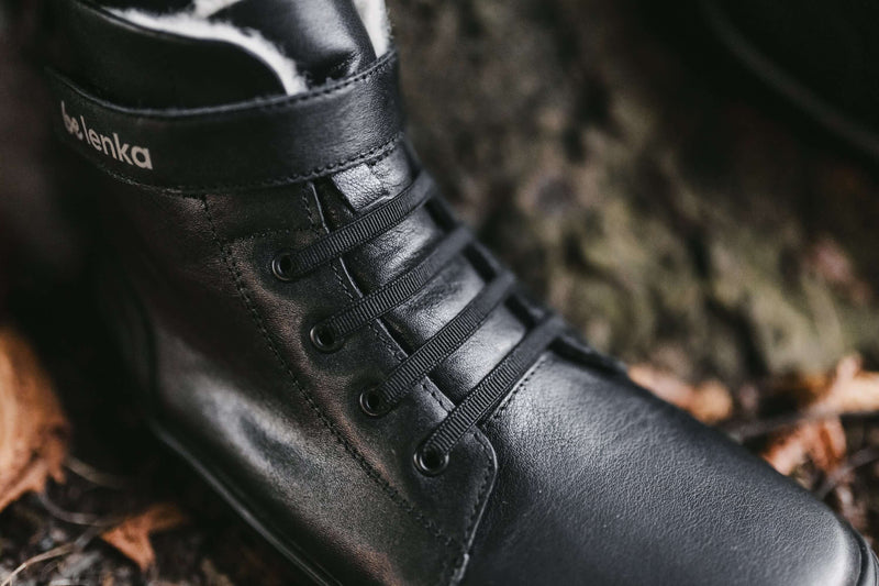Load image into Gallery viewer, Eco-friendly Winter Kids Barefoot Be Lenka Winter Kids - All Black