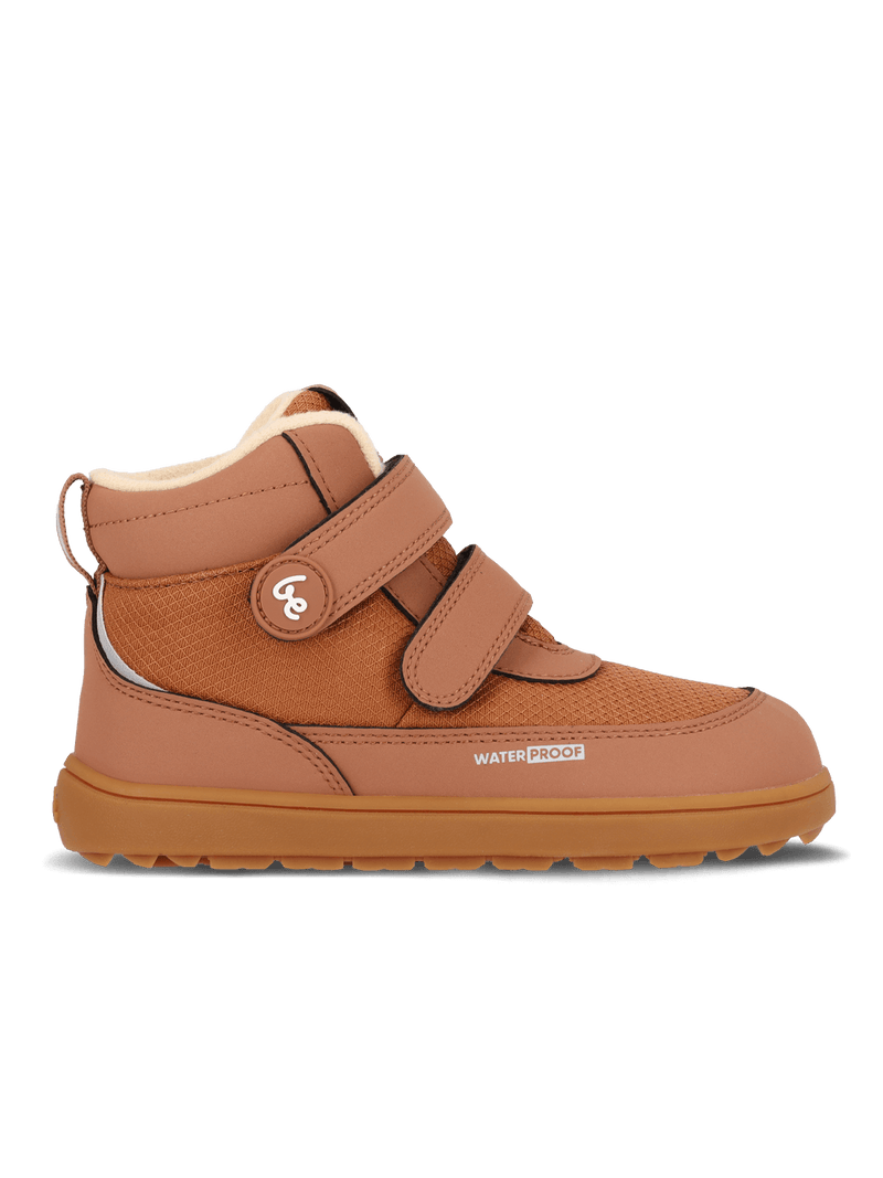 Load image into Gallery viewer, Be Lenka Zippu Junior Kids Winter Boots – All Brown Barefoot