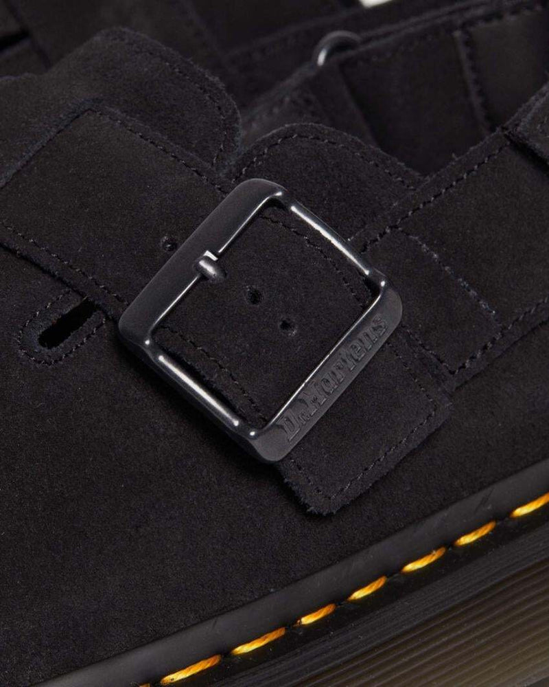 Load image into Gallery viewer, Dr. Martens Jorge II Sling Back Shoes Sandals Slip On in Black Suede