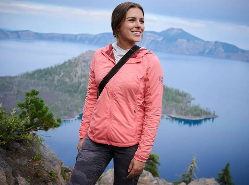 Load image into Gallery viewer, Kuhl The One Hoody Womens Hoodie Jacket in Plumeria