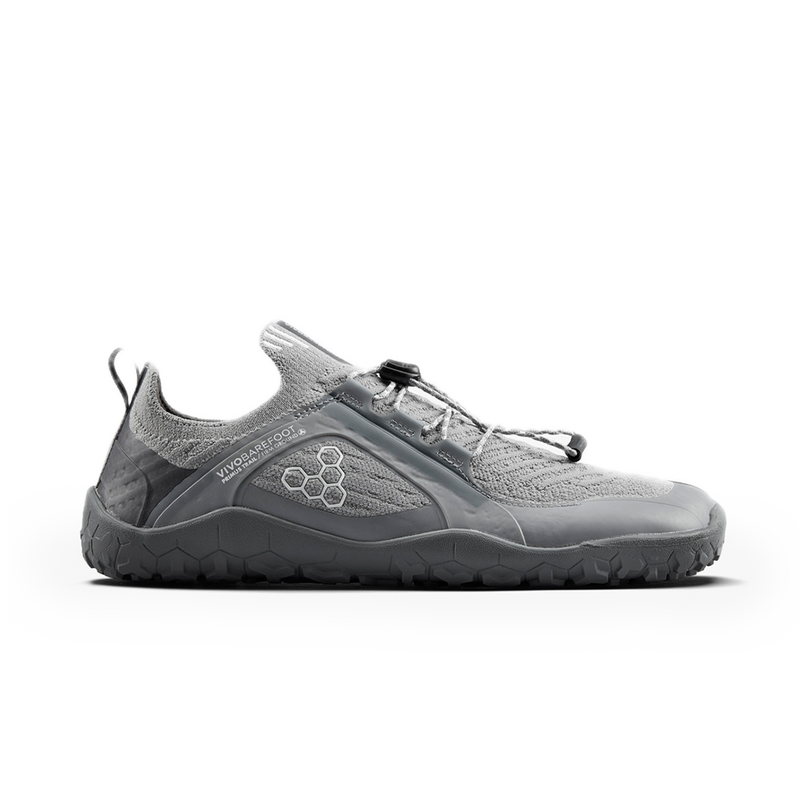 Load image into Gallery viewer, Vivobarefoot Primus Trail Knit FG Mens Ultimate Grey