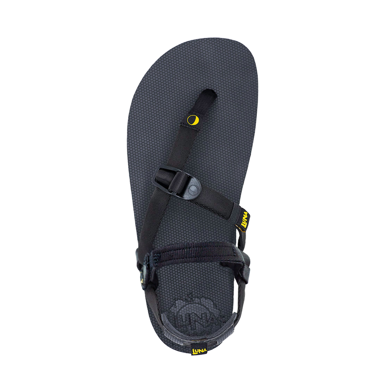 Load image into Gallery viewer, Luna Leadville Trail Black Sandals