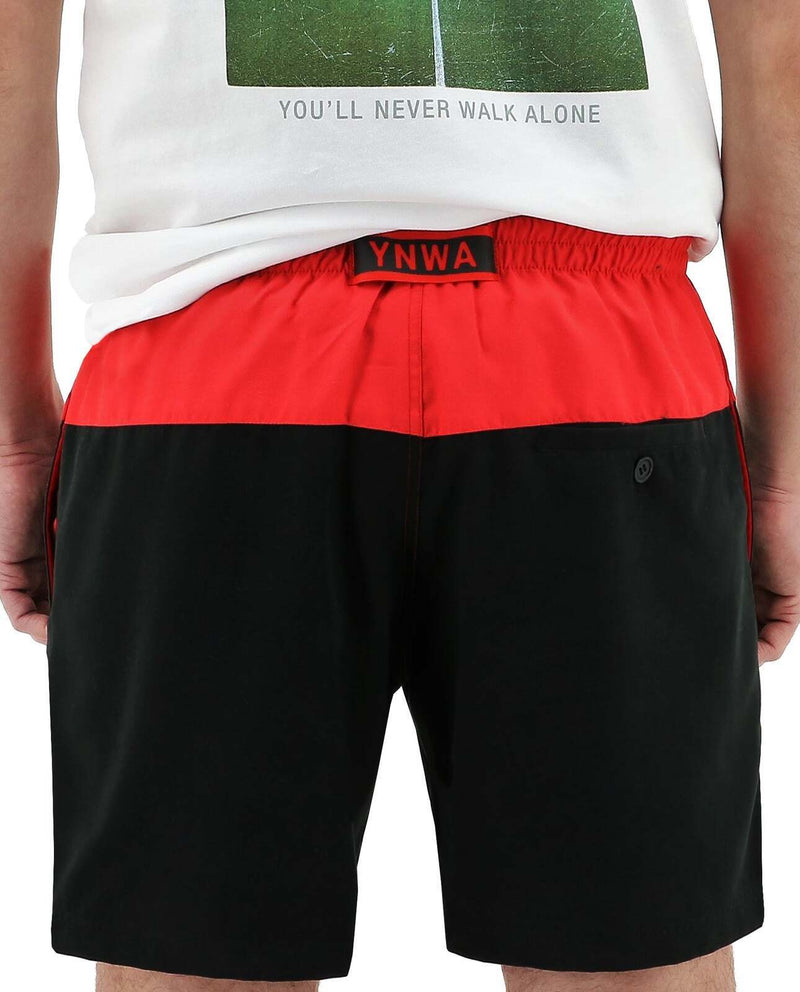 Load image into Gallery viewer, Liverpool FC Mens Board Shorts Summer YNWA Liverbird LFC - White Logo
