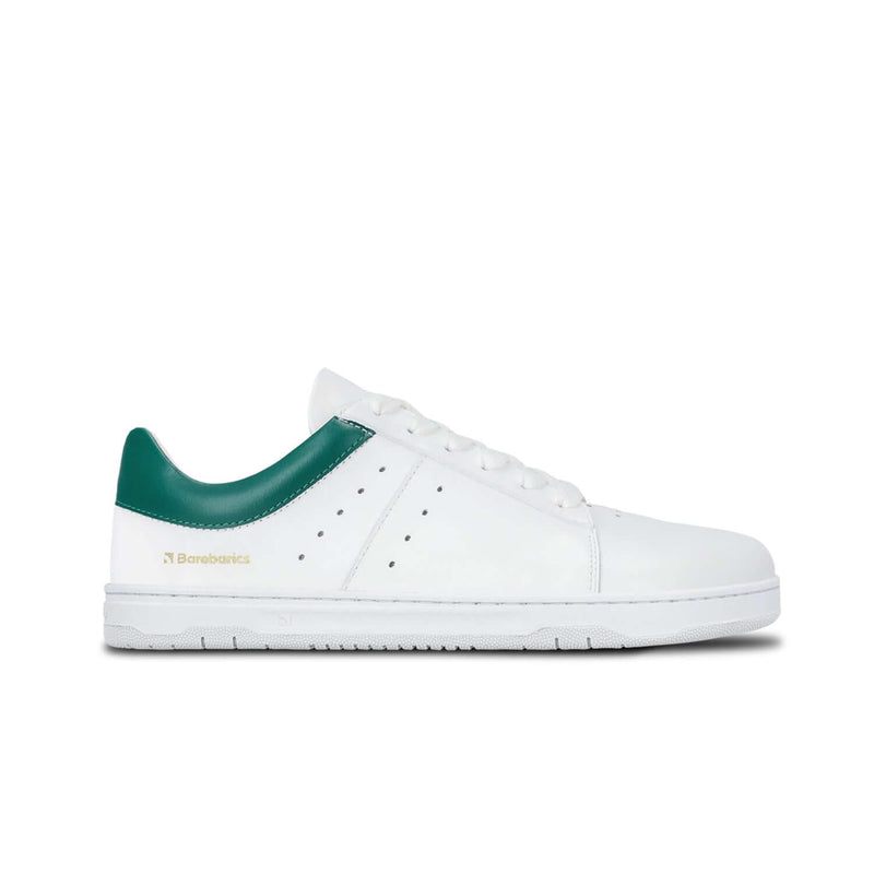 Load image into Gallery viewer, Barefoot Sneakers Barebarics Enigma - White & Dark Green