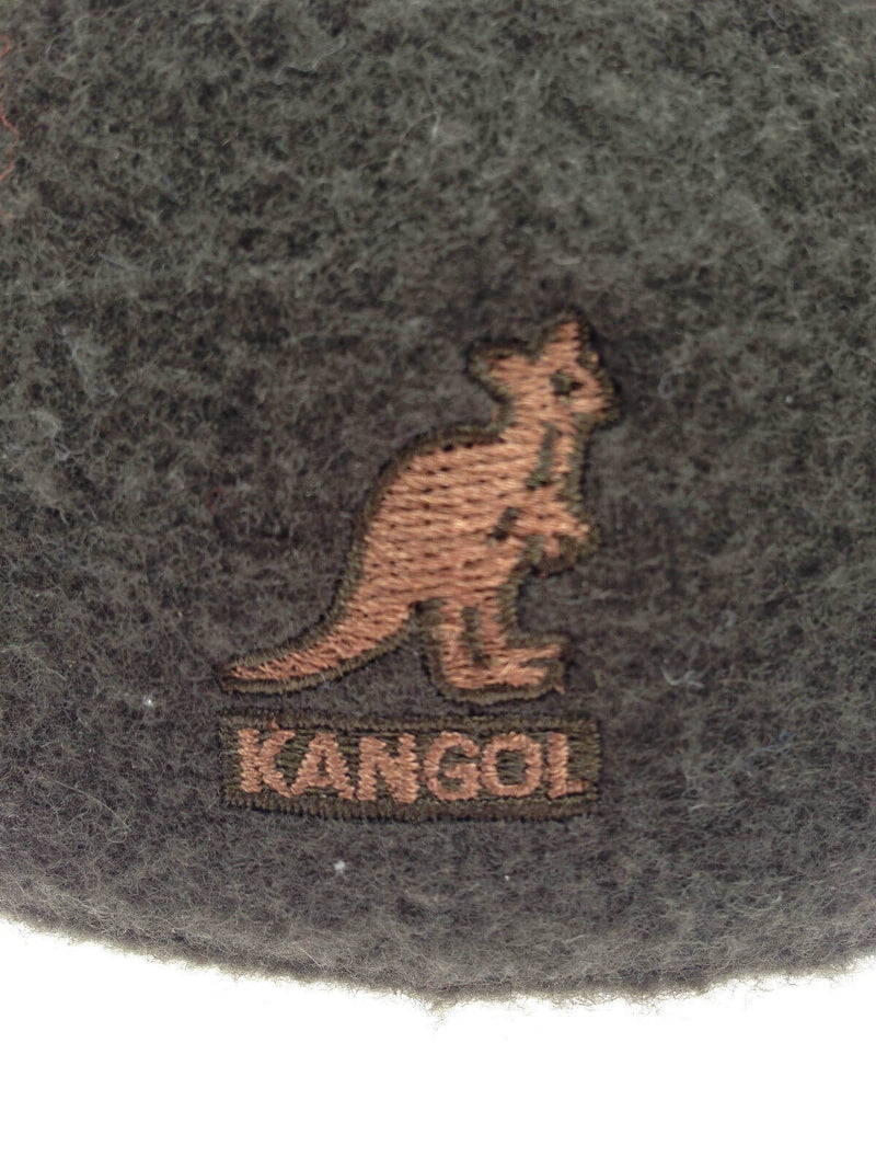 Load image into Gallery viewer, KANGOL 504 Wool Ivy Cap Mens Warm Winter Flat Classic Hat - Loden (Dark Green)