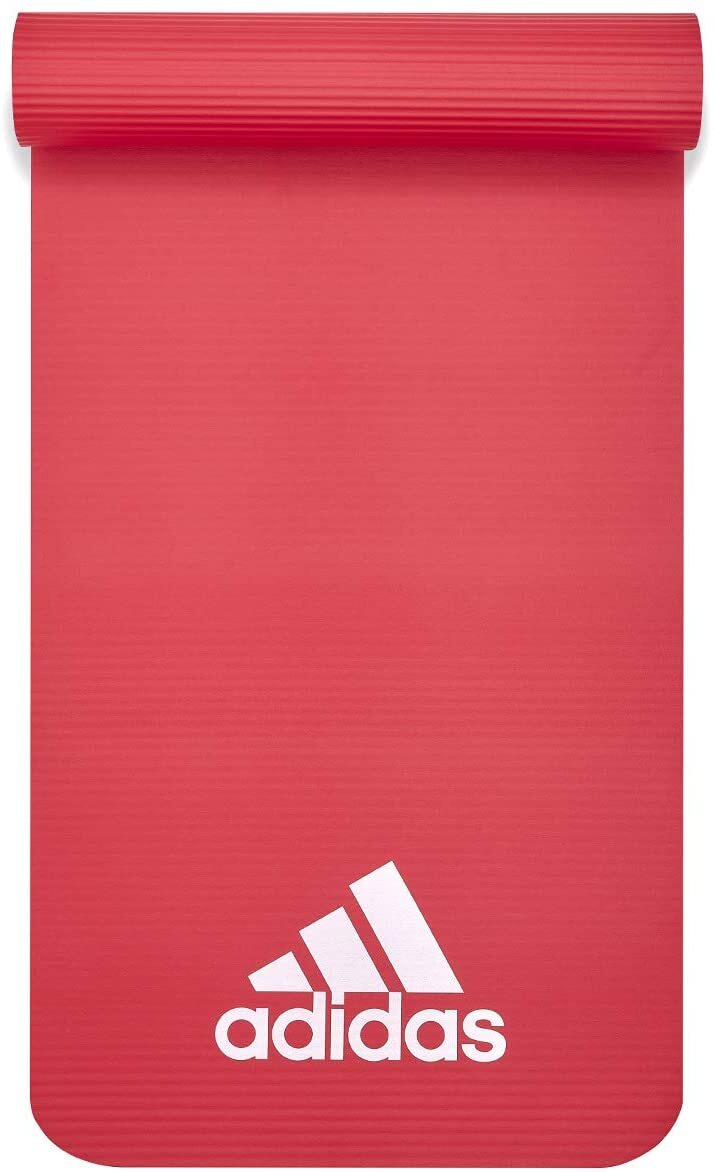 Load image into Gallery viewer, Adidas Fitness Mat 7mm Exercise Training Floor Gym Yoga Judo Pilates - Red