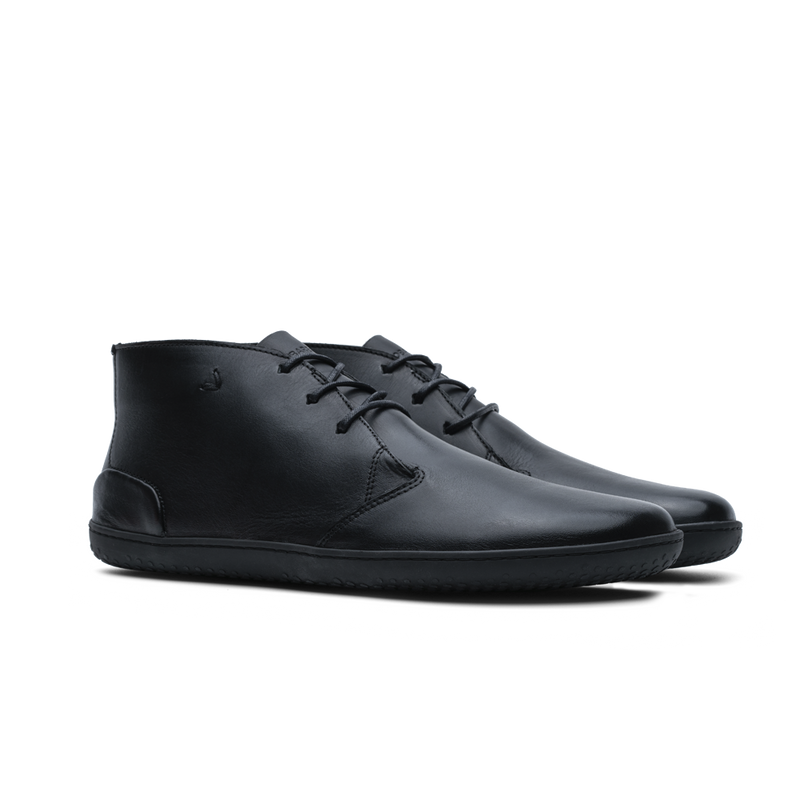 Load image into Gallery viewer, Vivobarefoot Gobi Lux Mens Obsidian